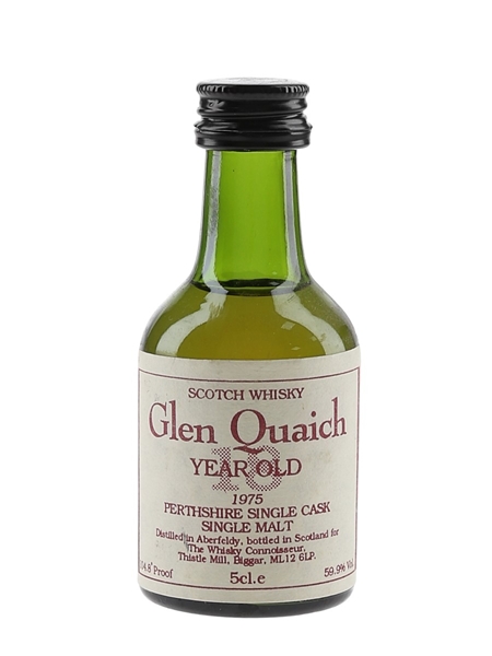 Glen Quaich 18 Year Old The Whisky Connoisseur 5cl / 59.9%