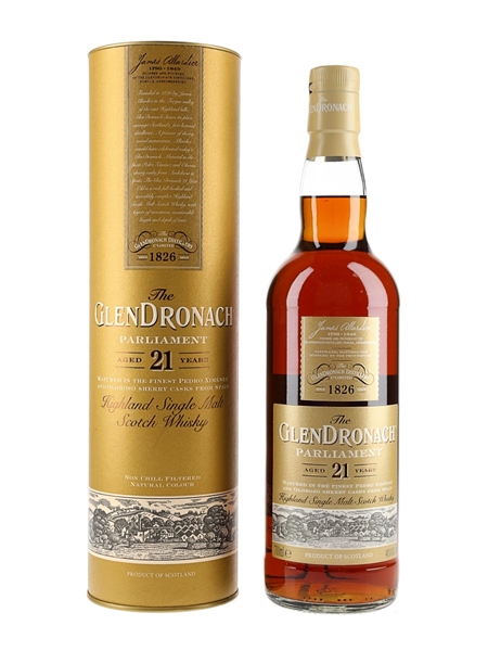 Glendronach 21 Year Old Parliament Bottled 2020 70cl / 48%