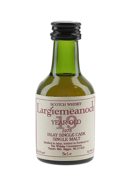 Largiemeanoch 1975 19 Year Old The Whisky Connoisseur 5cl / 52.9%