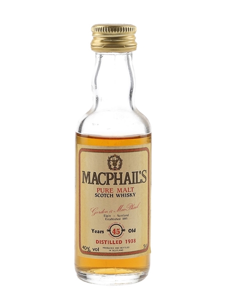 MacPhail's 1938 45 Year Old Gordon & MacPhail 5cl / 40%