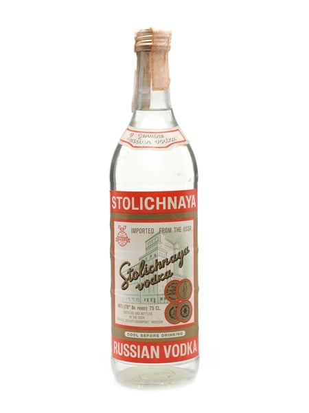 Stolichnaya Bottled 1970s 75cl / 40%