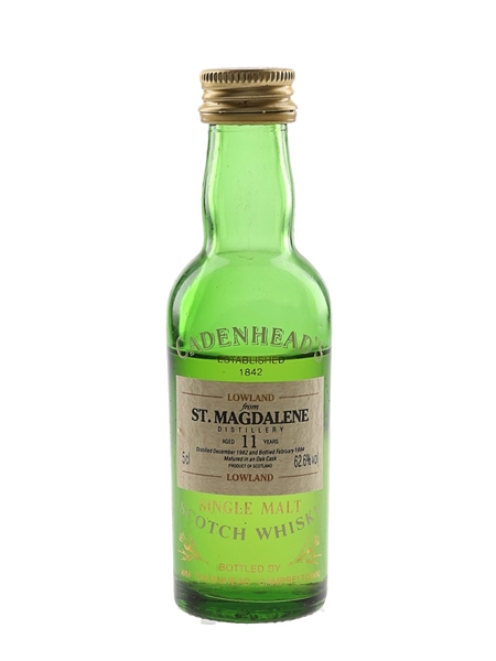 St Magdalene 1982 11 Year Old Bottled 1994 - Cadenhead's 5cl / 62.6%