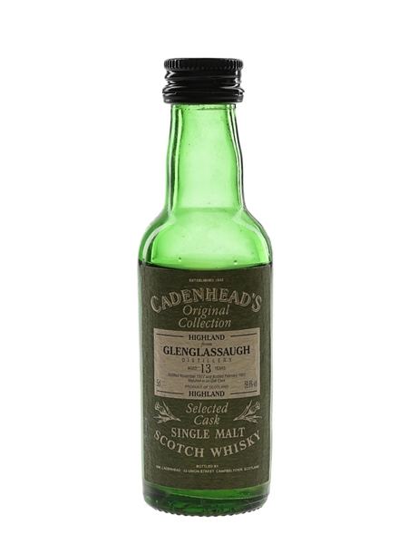 Glenglassaugh 1977 13 Year Old Bottled 1991 - Cadenhead's 5cl / 59.8%