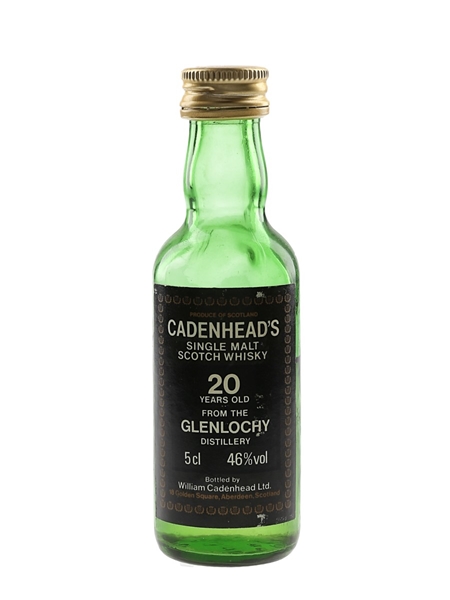 Glenlochy 20 Year Old Bottled 1980s - Cadenhead's 5cl / 46%