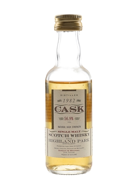 Highland Park 1982 Cask Strength Bottled 1994 - Gordon & MacPhail 5cl / 56.9%