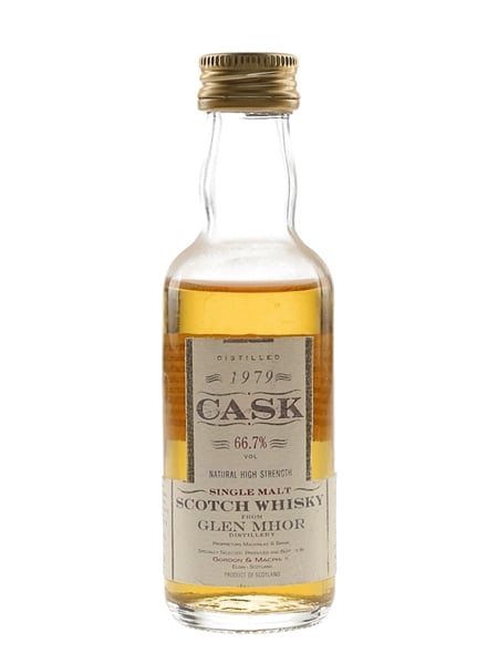 Glen Mhor 1979 Cask Strength Bottled 1994 - Gordon & MacPhail 5cl / 66.7%