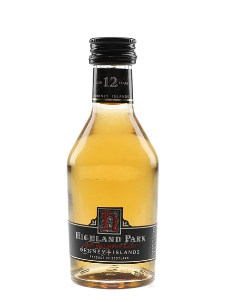 Highland Park 12 Year Old Bottled 1990s 5cl / 40%