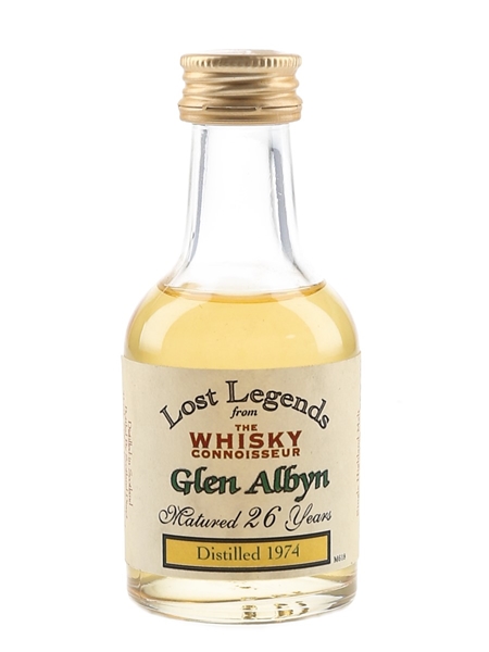 Glen Albyn 1974 26 Year Old The Whisky Connoisseur - Lost Legends 5cl / 58%