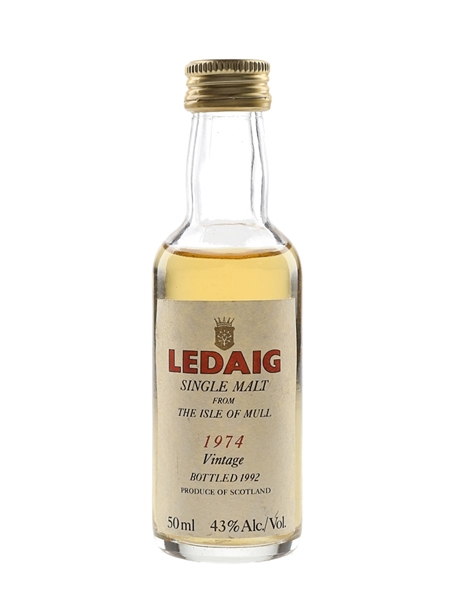 Ledaig 1974 Bottled 1992 5cl / 43%