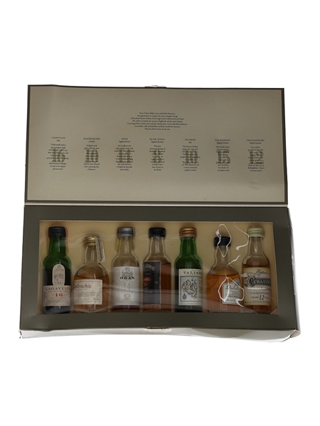 Classic Malts Set Blair Athol, Cragganmore, Dalwhinnie, Glenkinchie, Lagavulin, Oban & Talisker 7 x 5cl