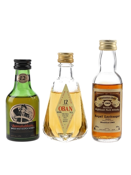 Assorted Single Malt Scotch Whisky  3 x 5cl / 40%