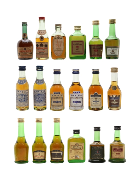 Assorted Cognac  18 x 3cl-5cl / 40%