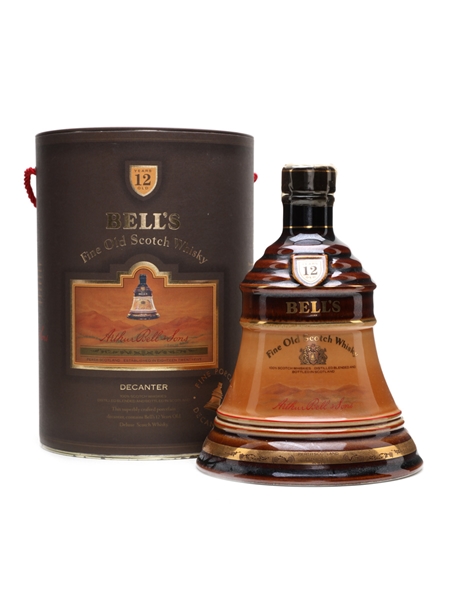 Bell's 12 Year Old Dark Brown Ceramic Decanter 75cl / 43%