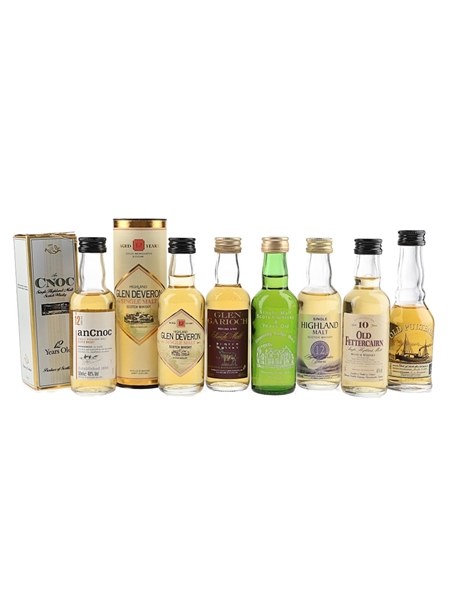 Assorted Highland Single Malt Scotch Whisky  7 x 5cl / 40%