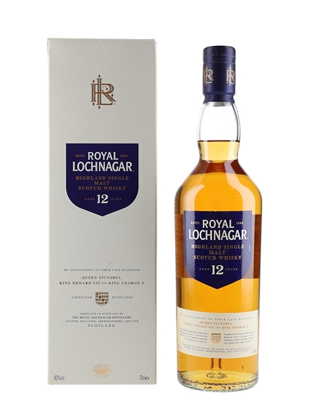 Royal Lochnagar 12 Year Old  70cl / 40%