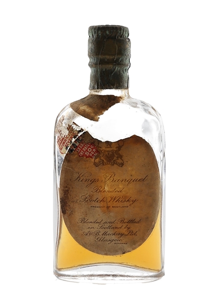 Kings Banquet Bottled 1930s 5cl