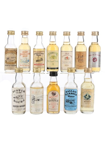 Assorted Blended Scotch Whisky  12 x 5cl