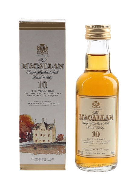 Macallan 10 Year Old Bottled 2000s 5cl / 40%