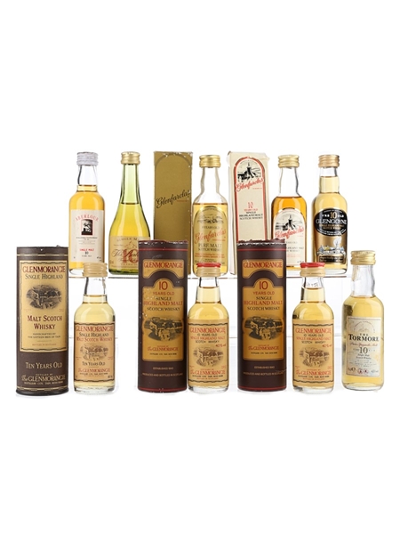 Assorted Single Malt Scotch Whisky  9 x 5cl