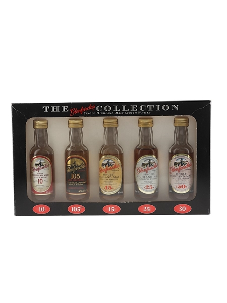 Glenfarclas Collection Bottled 1990s 5 x 5cl