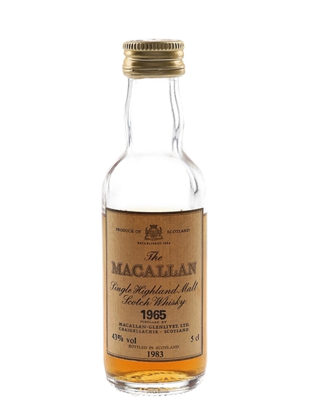 Macallan 1965 Bottled 1983 5cl / 43%