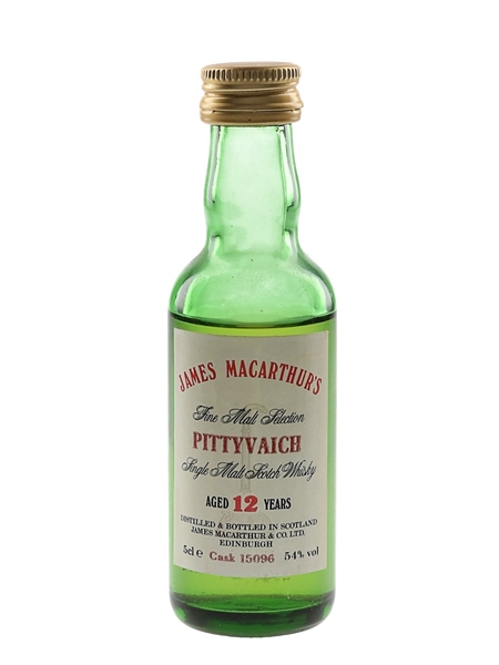 Pittyvaich 12 Year Old Cask No.15096 James MacArthur's 5cl / 54%