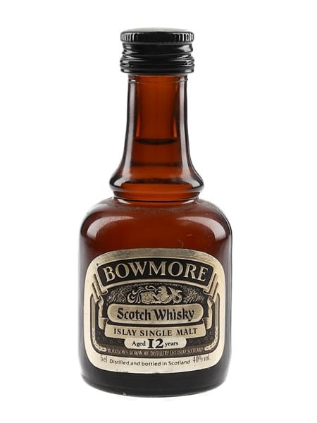 Bowmore 12 Year Old Bottled 1980s 5cl / 40%