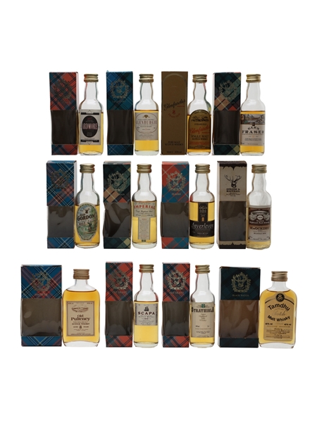 Assorted Single Malt Scotch Whisky  12 x 5cl