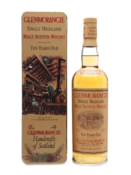 Glenmorangie 10 Year Old Handcrafts Of Scotland Tin 75cl / 40%