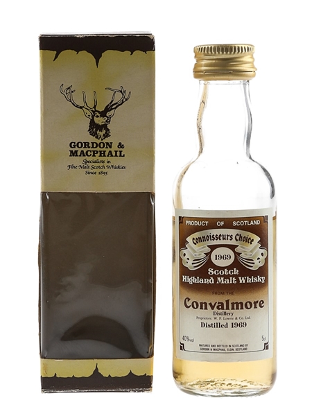 Convalmore 1969 Connoisseurs Choice Bottled 1980s - Gordon & MacPhail 5cl / 40%