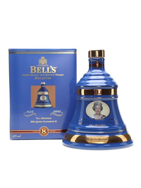 Bell's Decanter Queen Elizabeth II 75th Birthday 70cl / 40%