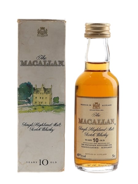 Macallan 10 Year Old Bottled 1990s 5cl / 40%