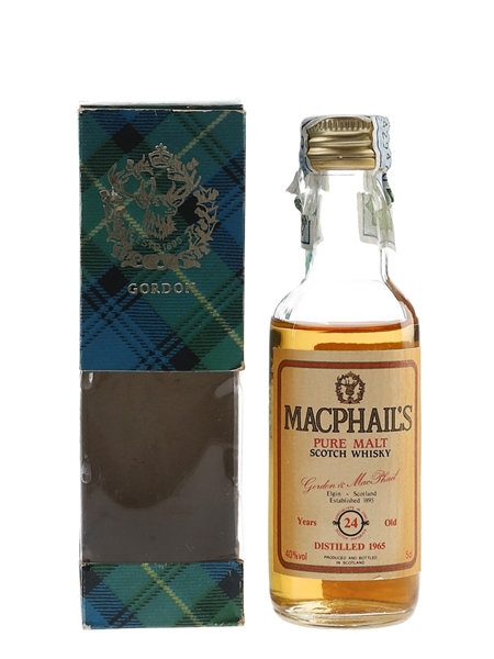 MacPhail's 1965 24 Year Old Gordon & MacPhail 5cl / 40%