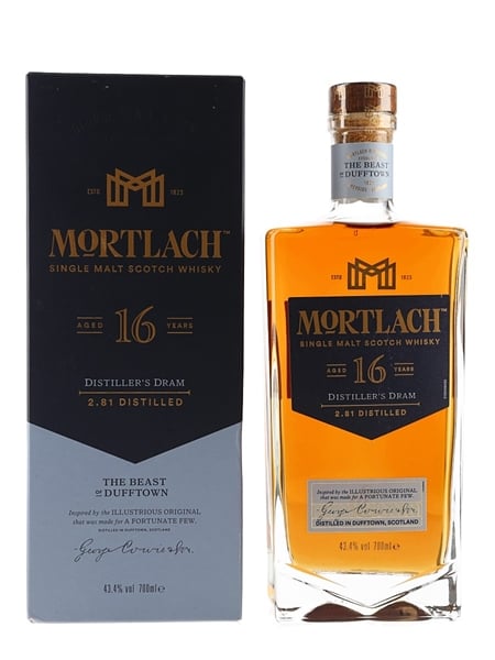 Mortlach 16 Year Old Distiller's Dram Travel Retail Exclusive 70cl / 43.4%