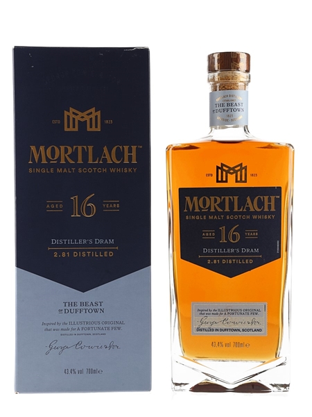 Mortlach 16 Year Old Distiller's Dram Travel Retail Exclusive 70cl / 43.4%