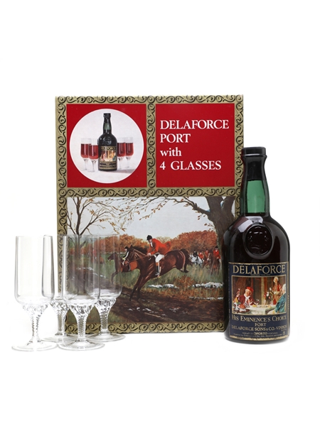 Delaforce His Eminence's Choice Port Glasses Set 75cl / 20%