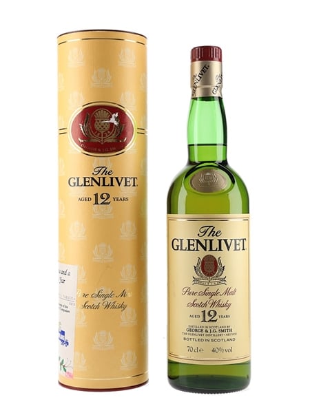 Glenlivet 12 Year Old Bottled 1990s 70cl / 40%