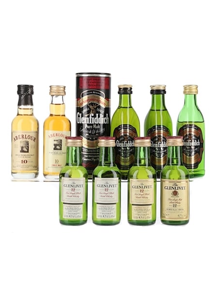 Assorted Speyside Single Malt Whisky  9 x 5cl