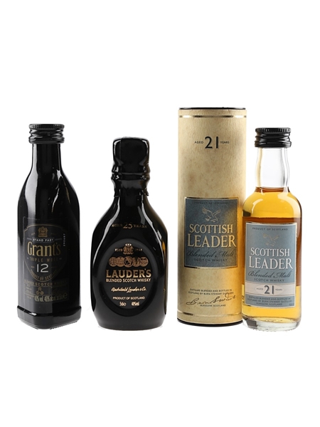 Assorted Blended Scotch Whisky  3 x 5cl