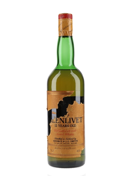 Glenlivet 12 Year Old Bottled 1980s 75cl / 40%