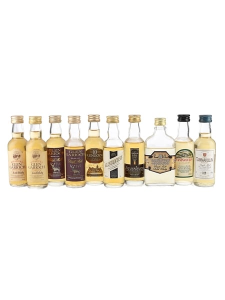 Assorted Single Malt Scotch Whisky  10 x 5cl