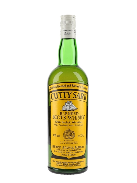 Cutty Sark Bottled 1980s 75cl / 40%