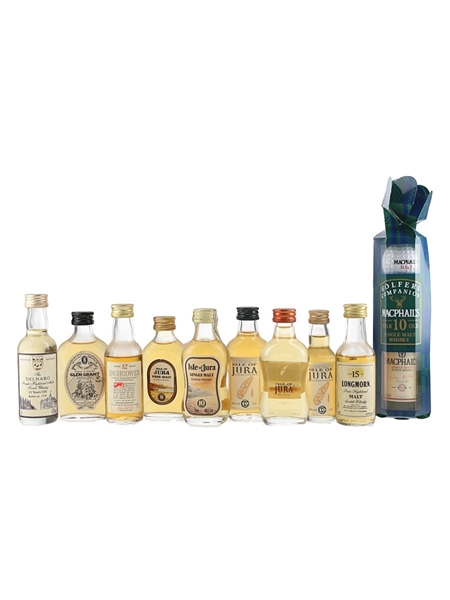 Assorted Single Malt Scotch Whisky  10 x 5cl