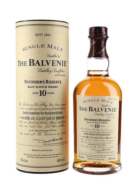 Balvenie 10 Year Old Founder's Reserve  70cl / 40%