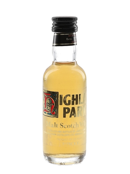 Highland Park 12 Year Old Bottled 1970s 5cl / 40%