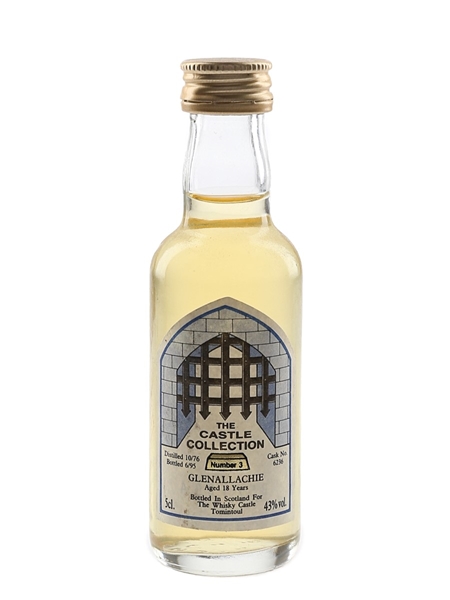 Glenallachie 1976 18 Year Old Bottled 1995 - The Castle Collection 5cl / 43%