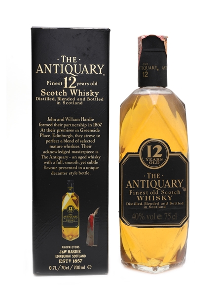 Antiquary 12 Year Old Bottled 1980s - Soffiantino 75cl / 40%