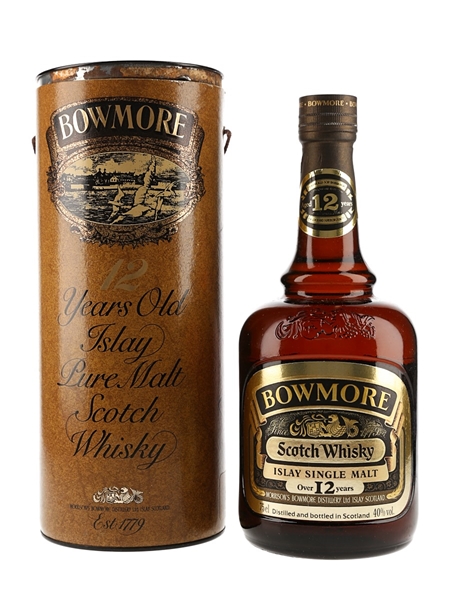 Bowmore 12 Year Old Bottled 1980s 75cl / 40%