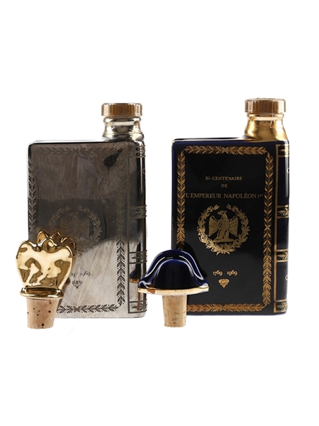 Camus Cognac Miniatures Bicentenaire De L'Empereur Napoleon 1er 2 x 5cl / 40%