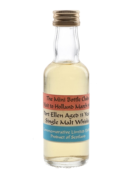 Port Ellen 13 Year Old Mini Bottle Club  - March 1996 5cl / 43%